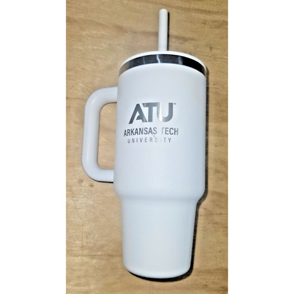 Hydro Flask 32oz All Around Travel Straw Tumbler ATU ARKANSAS TECH UNIVERSITY
